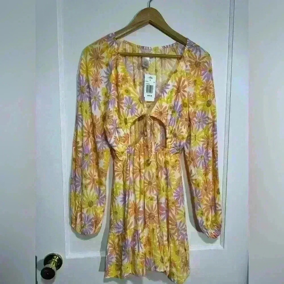 NWT L*SPACE Feelin' Fine Mini Dress Oopsie Daisy - Picture 7 of 11